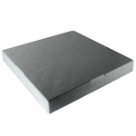E-Lite Gray Plastic Pad, 36 x 36 x 3