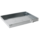 Condensate Metal Drain Pan, 26 x 60 x 2", 26 ga