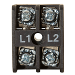 Terminal Block, 2 Pole, 30 Amp, 300 V, 12 AWG